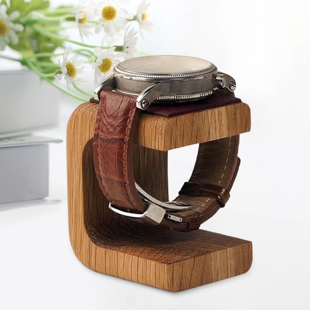 Wooden Watch Display Stand Tab - Jewelry Organizer Watches 评论和价格