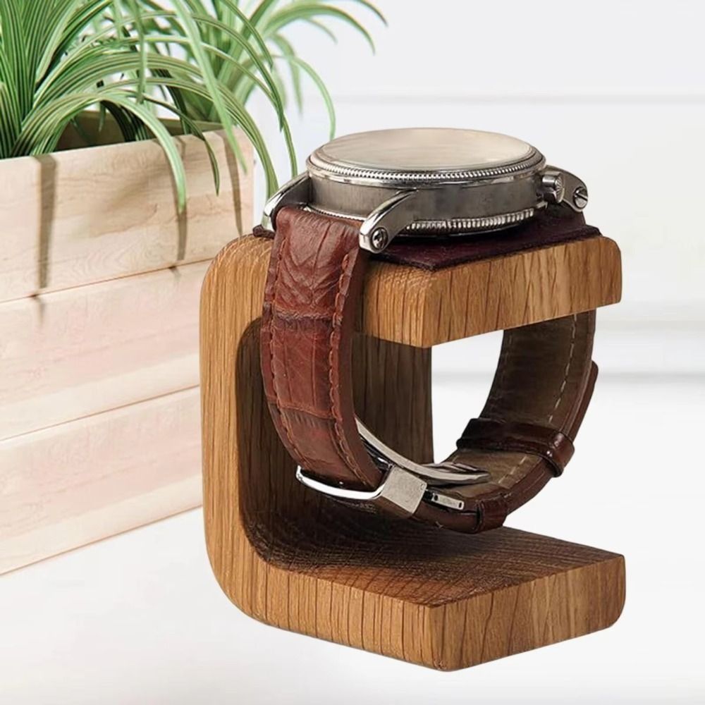 Wooden Watch Display Stand Tab - Jewelry Organizer Watches 评论和价格