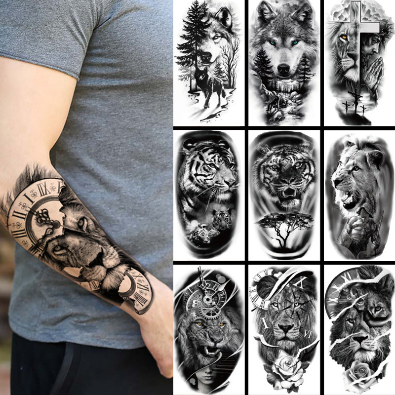Waterproof Temporary Tattoo St - Wolf Jewelry & Watches Tampa Reviews 评论和价格