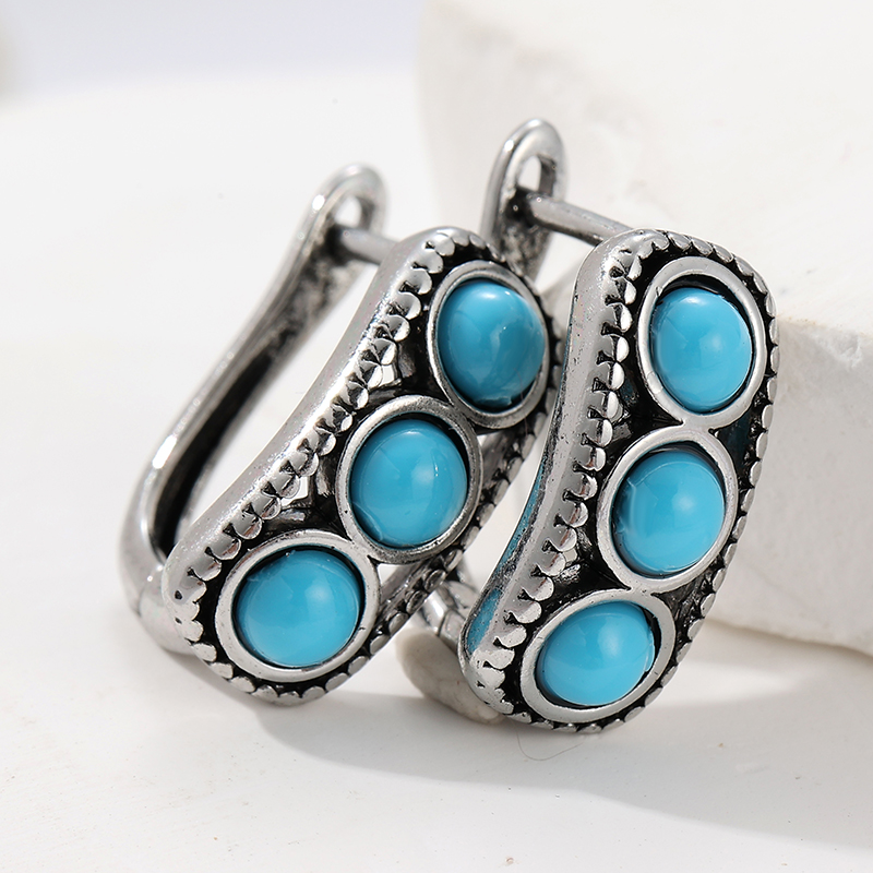 Vintage Imitation Turquoise Ho - Turquoise Stone Ring 评论和价格