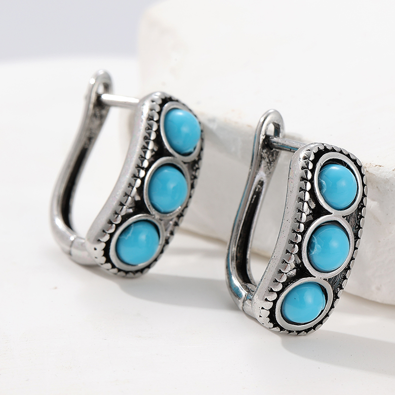 Vintage Imitation Turquoise Ho - Turquoise Stone Ring 评论和价格