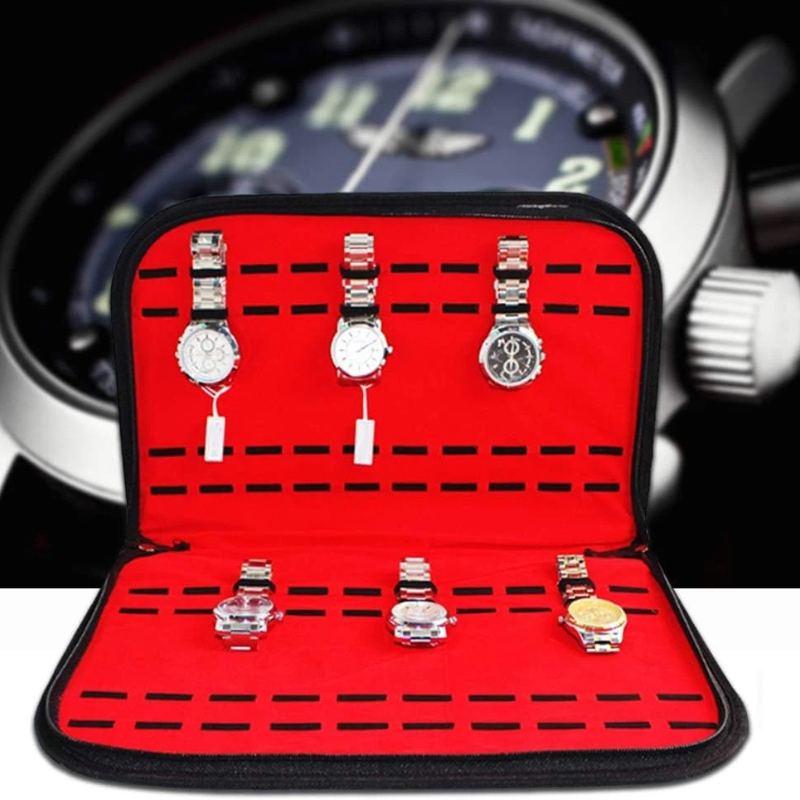 20 Slots Watch Storage Bag Con - Jewelry Organizer Watches 评论和价格
