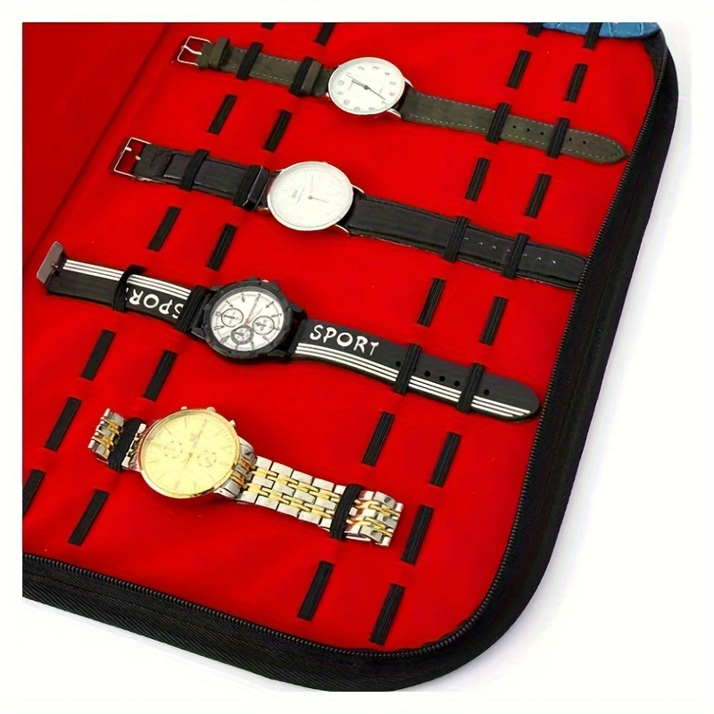 20 Slots Watch Storage Bag Con - Jewelry Organizer Watches 评论和价格