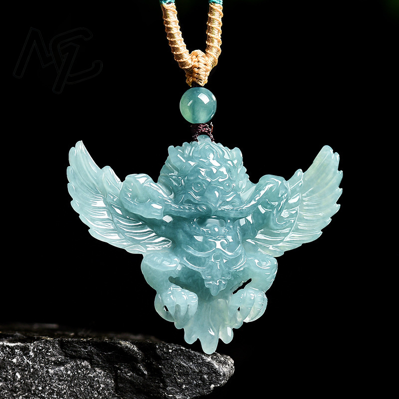 Real Natural Emerald Jade Blue - Jewelry & Watches Vitopoulos Reviews 评论和价格