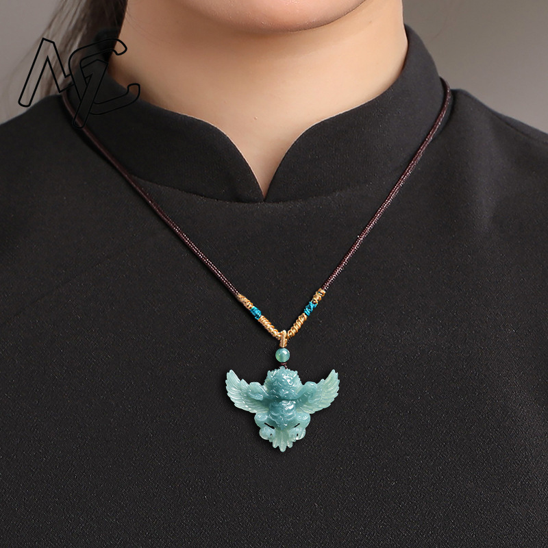 Real Natural Emerald Jade Blue - Jewelry & Watches Vitopoulos Reviews 评论和价格