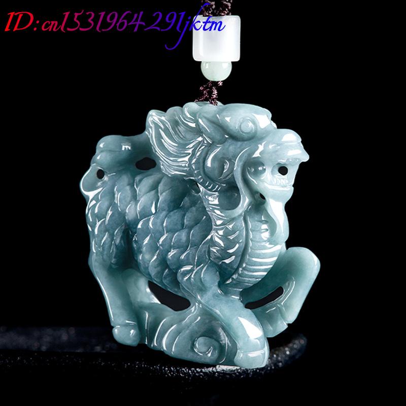 Burmese Jadeite Kylin Pendant  - Necklace Pendant 评论和价格