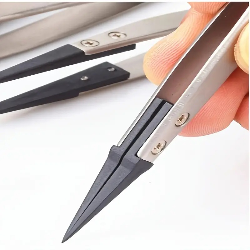 1 Pcs ESD Safe Precision Tweez - Jewelry Repair & Watches Reviews 评论和价格