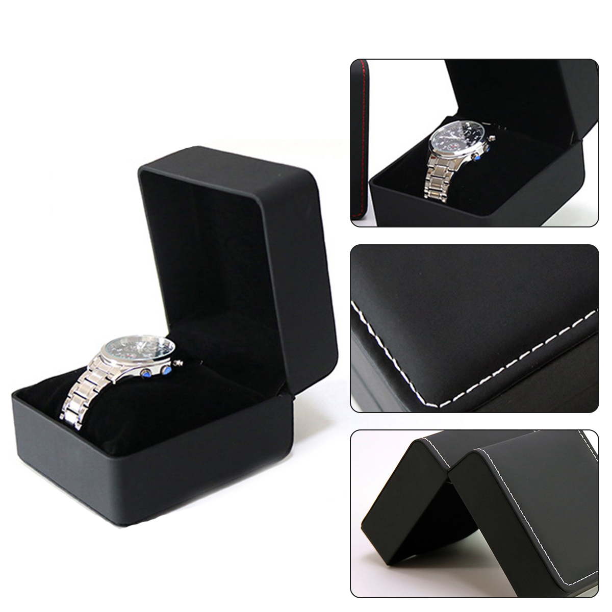 Single Watch Gift Box with Pil - Best Jewelry Watches For Men 评论和价格