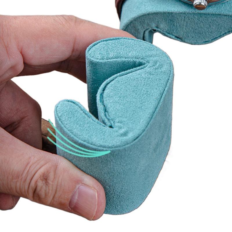 Elegant Soft Flannelette Watch - Jewelry Organizer Watches 评论和价格