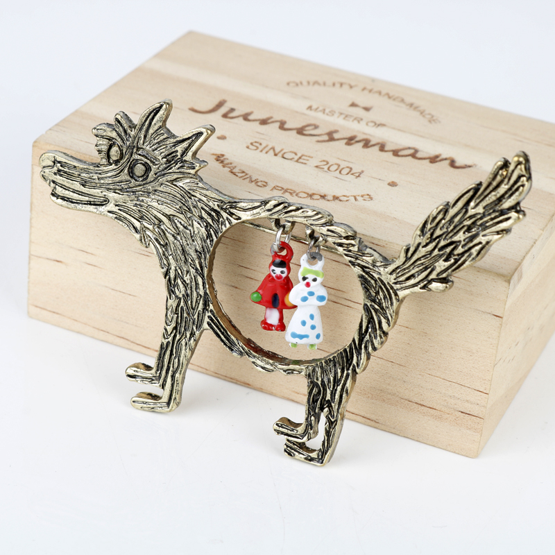 Vintage Wolf And Babies Little - Wolf Jewelry & Watches Tampa Reviews 评论和价格