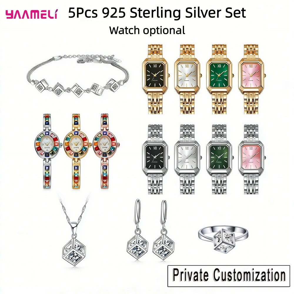 Luxuriou 925 Sterling Silver G - Best Jewelry Watches For Men 评论和价格