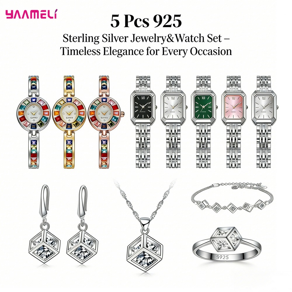 Luxuriou 925 Sterling Silver G - Best Jewelry Watches For Men 评论和价格