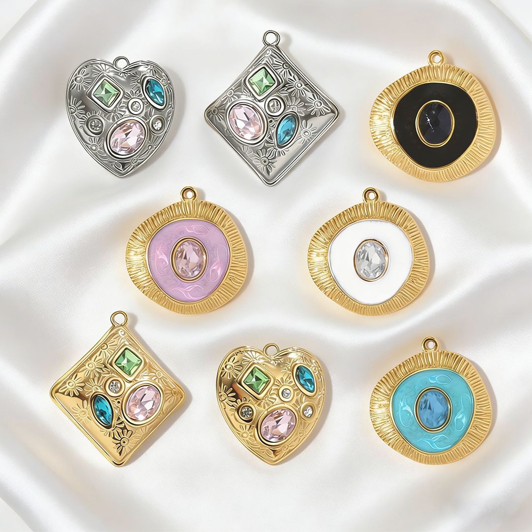 5Pcs Personalized Design Stain - Moon Star Earrings 评论和价格